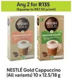 Makro NESTLÉ Gold Cappuccino offer
