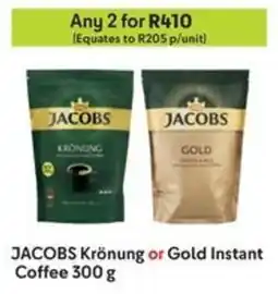 Makro JACOBS Krönung or Gold Instant Coffee offer