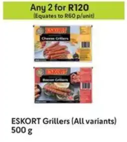 Makro ESKORT Grillers offer