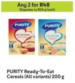 Makro PURITY Ready-To-Eat Cereals offer