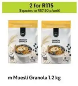 Makro m Muesli Granola offer