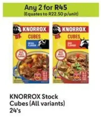 Makro KNORROX Stock Cubes offer