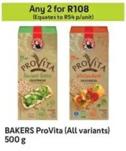 Makro BAKERS ProVita offer