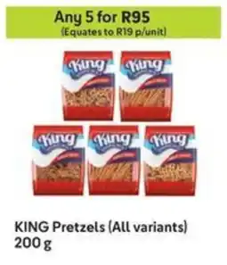 Makro KING Pretzels offer