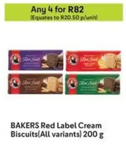 Makro BAKERS Red Label Cream Biscuits offer