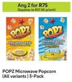 Makro POPZ Microwave Popcorn offer
