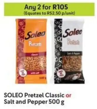 Makro SOLEO Pretzel Classic or Salt and Pepper offer