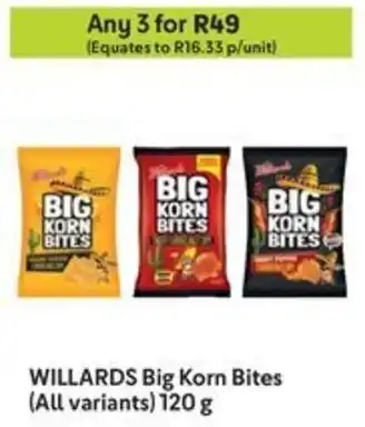 Makro WILLARDS Big Korn Bites offer