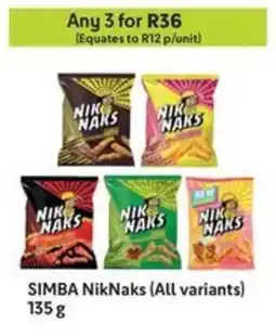 Makro SIMBA NikNaks offer