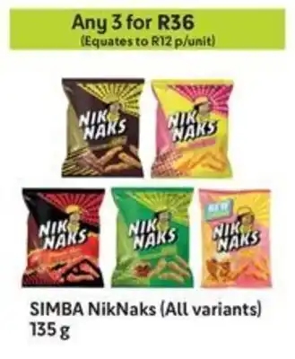 Makro SIMBA NikNaks offer