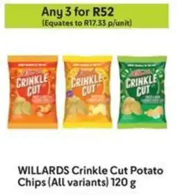Makro WILLARDS Crinkle Cut Potato Chips offer