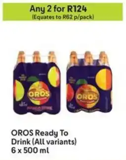 Makro OROS Ready To Drink offer