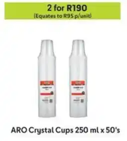 Makro ARO Crystal Cups offer