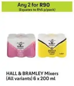 Makro HALL & BRAMLEY Mixers offer