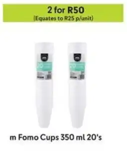 Makro m Fomo Cups offer