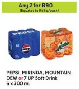 Makro PEPSI, MIRINDA, MOUNTAIN DEW or 7 UP Soft Drink offer
