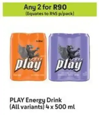 Makro PLAY Energy Drink offer
