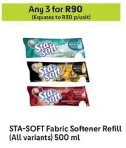 Makro STA-SOFT Fabric Softener Refill offer