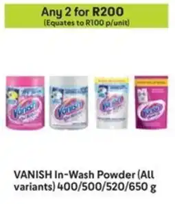 Makro VANISH In-Wash Powder offer
