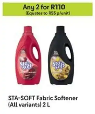 Makro STA-SOFT Fabric Softener offer