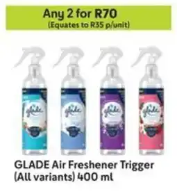 Makro GLADE Air Freshener Trigger offer