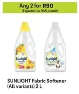 Makro SUNLIGHT Fabric Softener offer