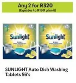 Makro SUNLIGHT Auto Dish Washing Tablets offer