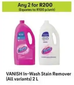 Makro VANISH In-Wash Stain Remover offer