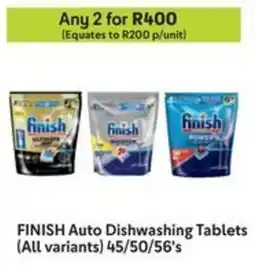 Makro FINISH Auto Dishwashing Tablets offer