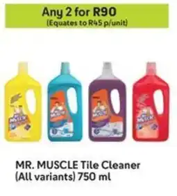 Makro MR. MUSCLE Tile Cleaner offer
