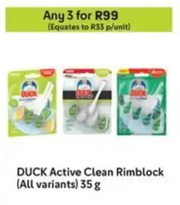 Makro DUCK Active Clean Rimblock offer