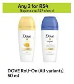 Makro DOVE Roll-On offer