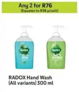 Makro RADOX Hand Wash offer