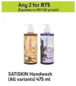 Makro SATISKIN Handwash offer