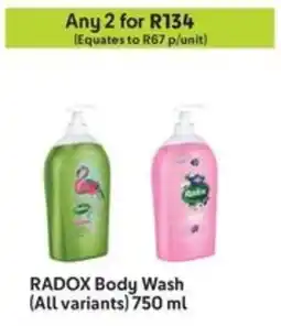 Makro RADOX Body Wash offer