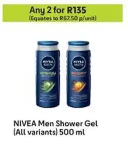 Makro NIVEA Men Shower Gel offer