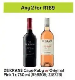 Makro DE KRANS Cape Ruby or Original Pink offer