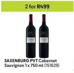 Makro SAXENBURG PVT Cabernet Sauvignon offer