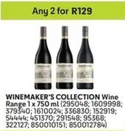Makro WINEMAKER'S COLLECTION Wine Range offer