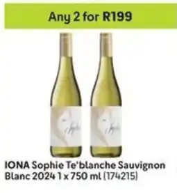 Makro IONA Sophie Te'blanche Sauvignon Blanc offer