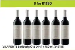 Makro VILAFONTE Seriously Old Dirt offer