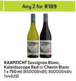 Makro KAAPZICHT Sauvignon Blanc, Kaleidoscope Red or Chenin Blanc offer