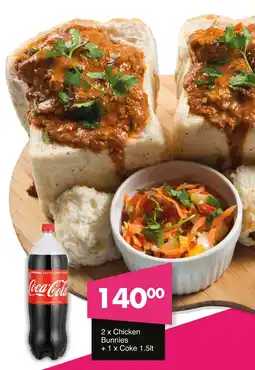 Save Hyper Chicken Bunnies + Coke offer