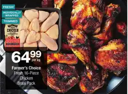 Checkers Farmer's Choice Fresh Chicken Braai Pack offer