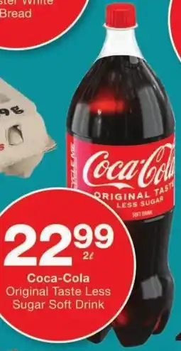 Checkers Coca-Cola Original Taste Less Sugar Soft Drink offer