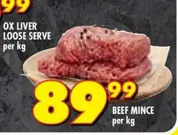 Shoprite Beef Mince offer