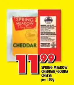 Shoprite SPRING MEADOW CHEDDAR/GOUDA CHEESE offer