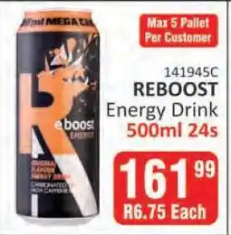 KitKat Cash and Carry Reboost Energy Drink offer