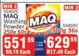 KitKat Cash and Carry MAQ Washing Powder 250g 60s offer