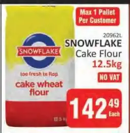 KitKat Cash and Carry SNOWFLAKE Cake Flour offer